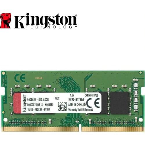 Kingston Memory RAM DDR4 8G 2400MHZ PC4-19200S CL15 260Pin 8GB for Laptop RAM