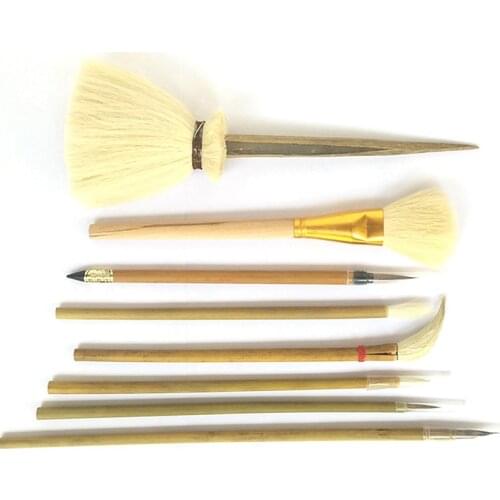 Practical Writing Brush Pottery Tools Painting Painted Hook Pen Dust Hydration Ceramic Clay Polymer Tool