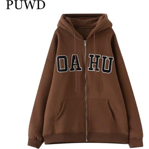 Женские толстовки с надписями PUWD China At AliExpress