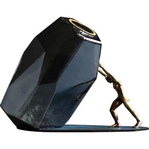 Nordic luxury desktop ornaments creative home modern simple soft decoration with book holder room decor aesthetic