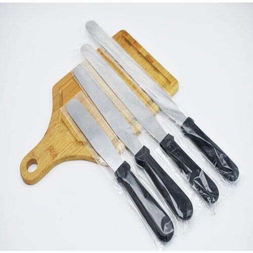 6/8/10/12 inch Stainless Steel Cake Spatula Butter Cream Icing Frosting Knife Smoother Kitchen Pastry Cake Decoration Tools