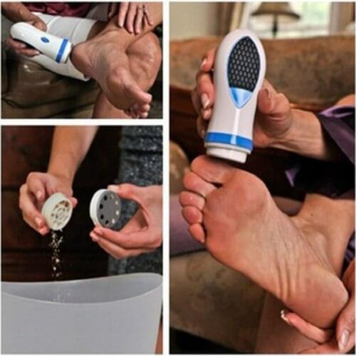 Removes Calluses Dry Skin Cuticles Foot Care Tools,Professional Electronic Feet Files pedi-polisher