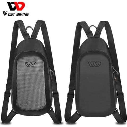 WEST BIKING Waterproof Cycling Backpack EVA Shell Ultralight Multifunctional Backpack MTB Road Bicycle Outdoor Sport Bike Bag