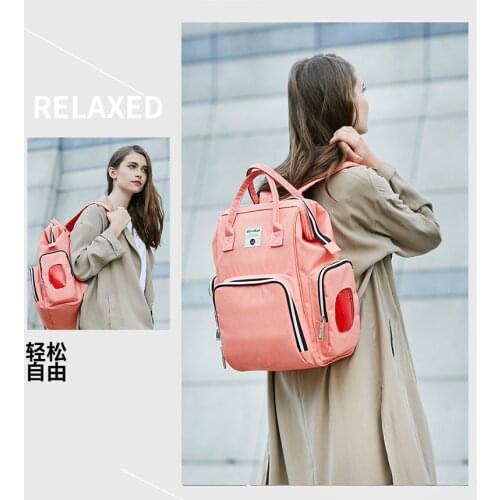 Brand Multi-functional stylish shoulder mommy bag