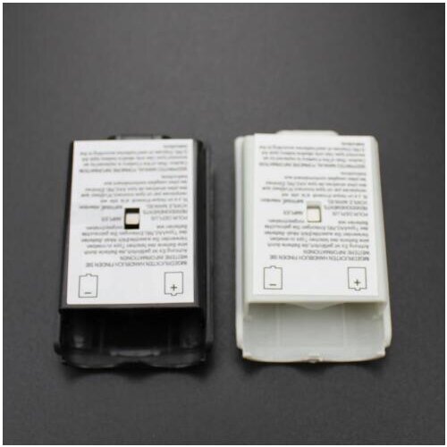 100Pcs For Xbox 360 Battery Case Wireless Controller Rechargeable Battery Cover For Xbox 360 With Sticker