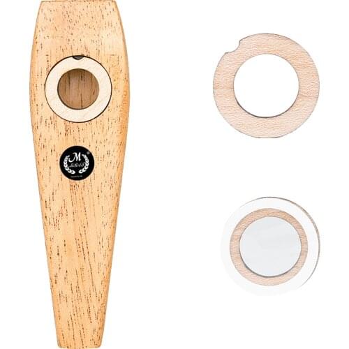 Wooden Kazoos Musical Instruments Flutes Diaphragm Mouth Kazoos Wood Pallets Kazoo Music Sturdy Good Companion For Top Sale