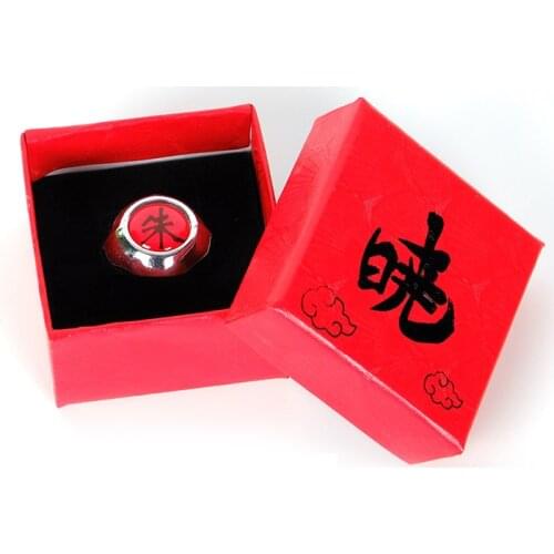 Anime HOKAGE Japan Ninja Akatsuki cosplay Rings Sasori Itachi Hidan Deidara Pein accessories Prop