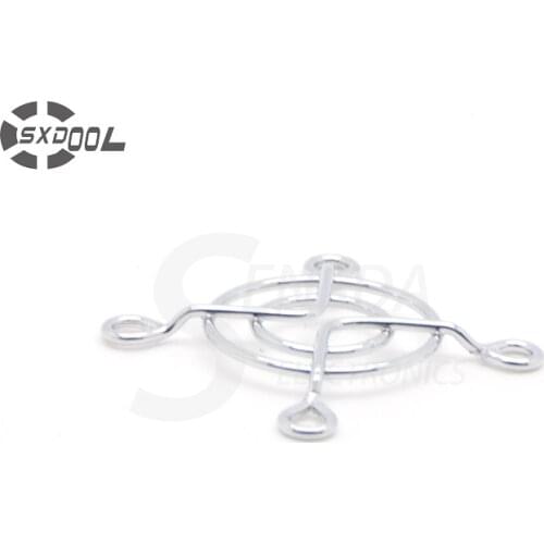 SXDOOL high quality DC 40mm Fan Grill cover Protector Silver Metal Finger Guard Used for 40mm Fan