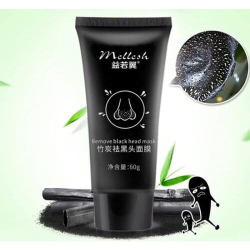1 Pcs 60g Nose Blackhead Removal Mask Bamboo Charcoal Mud Pore Cleaner Deep Cleaning Peel Acne Mask Facial Skin Care Tool TSLM1