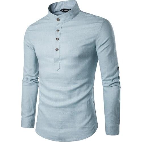 Мужские льняные рубашки MDNSUPSTAR China At AliExpress