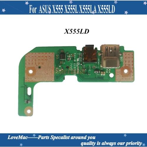 Original for ASUS X555 X555L X555LA X555LD IO USB Audio Jack SD Card Reader Board tested