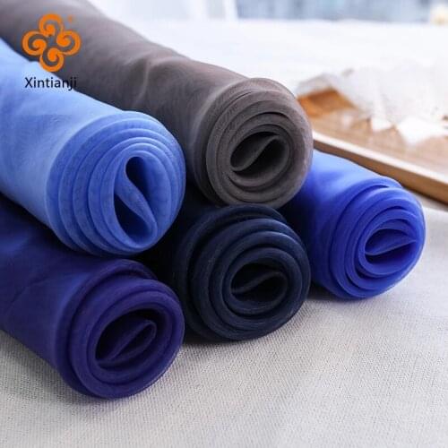 Organza Party Decoration Wedding Fabric Transparent Fabric In a Variety Of Colors 5 Yards/Lot TJ0031