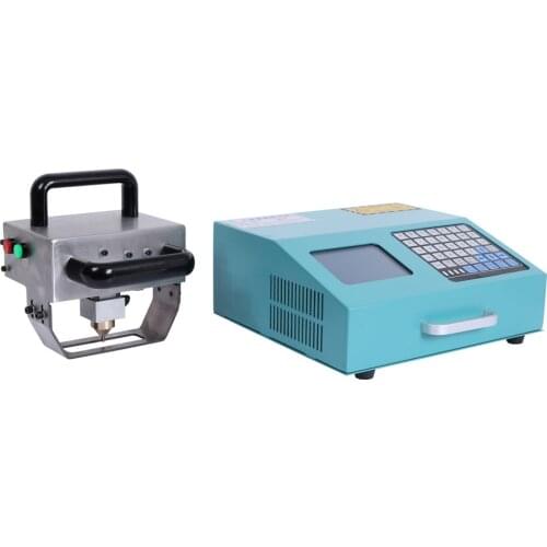 Pneumatic Chassis Serial Mode Code Number Engine Pipe Motorcycle Dot Pin Peen Marking Machine