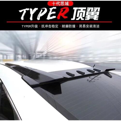Suitable For Tailpiece Top 10th Generation Type. the New Civic Fixed Wing Car Sticker