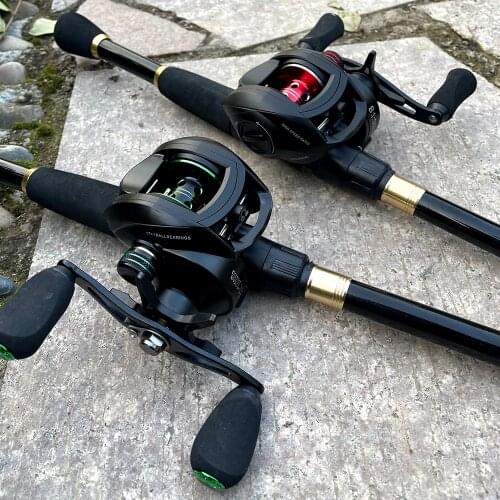 Fishing Reel 17+1 Bearing 8.1:1 Lightweight Left-handed Right-handed Bait Casting Fishing Reel Wheel Tool