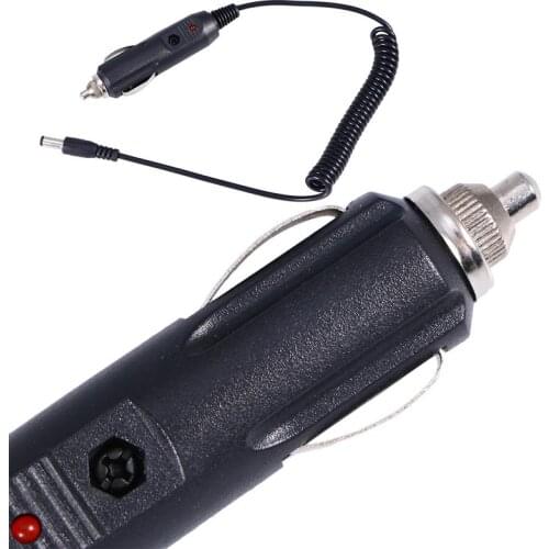 12V/24V High Power Male Car Cigarette Lighter Socket Plug Connector With LED High heat resistance & High Temperature Resistance