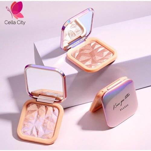 Cellacity High Gloss Repair Blush Plate Mashed Potatoes Brighten Glitter Three Dimensional Fairy Ginger High Gloss Powder Cake