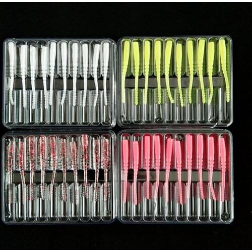 TSURINOYA Fishing Lure ZS 0.2g 45mm AJING Needle tail Soft Lure Rockfish Ocean Rock Bait Luminous Artificial Bait