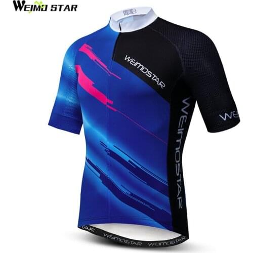 Weimostar Bike Team Cycling Jersey 2021 Men Short Sleeve MTB Bicycle Cycling Clothing Road Racing Sport Bike Jersey Shirt Ropa