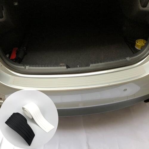 Car Bumper Sill Protective Sticker For Skoda Octavia Yeti Roomster Fabia Rapid Superb Citigo KAMIQ KAROQ SCALA VISION X