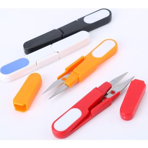 1pc Stitch U-Shape Use Scissors Cut Fishing Line Trimming Nipper Essential Cross Accessories
