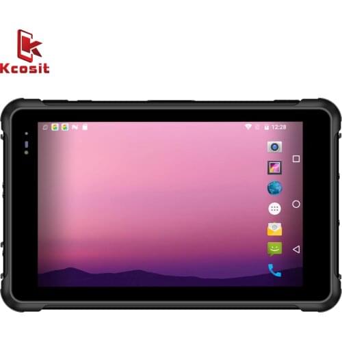 2020 China Rugged Tablet PC Android 10 Smartphone IP67 Waterproof 8 Inch 4G RAM 64GB ROM 4G LTE 2D Barcode Scanner UHF RFID