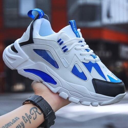 2020 Four Seasons Old Shoes Mens Casual Shoes Breathable Wild Wear-resistant Damping Sports Casual Shoes Mens Fashion Sneakers