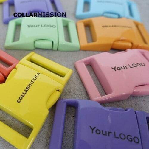 50pcs/lot engraved metal buckles quick side release 25mm 7colours,we provide laser engraving service customize LOGO