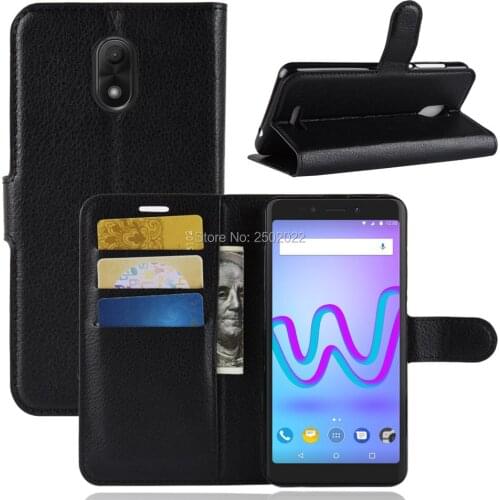 For Wiko Jerry 3 Case 5.45 inch Luxury PU Leather Back Cover Case For Wiko Jerry 3 Jerry3 Case Flip Phone Bag Protection Guard