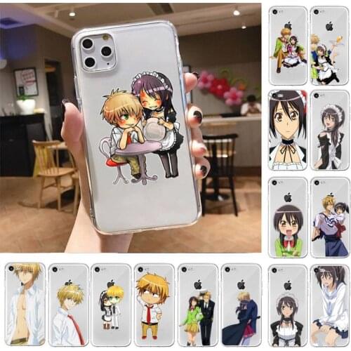 Yinuoda Maid Sama Phone Case For iPhone X XS MAX 6 6s 7 7plus 8 8Plus 5 5S SE 2020 XR 11 11pro max Clear funda Cover