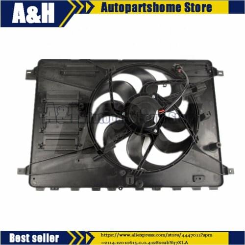 Electric Cooling Fan radiator fan Assembly with motor For Volvo XC60 S60 S60L V60 S80 S80L 31368867
