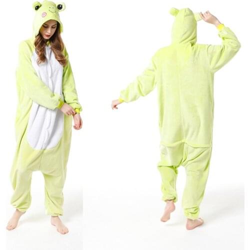 Flannel Animal Pyjamas Children Pajamas Set Winter Animal Frog Cartoon Onesies Kids Pijamas For Boys Girls Sleepwear Onesies