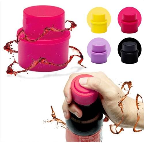Fizz Keeper! Safe and Durable, Bottle Pump Caps,Bottle Stopper, Pump Bottle Dispenser Cap, Like A Wine Bottle Stopper