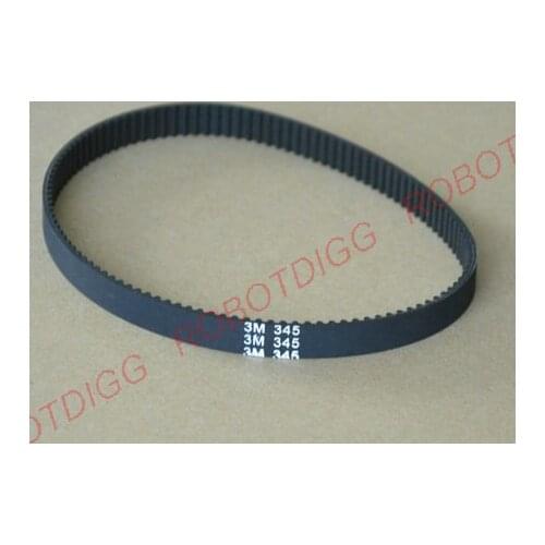 HTD 3M, Timing Belt, Closed-loop, 345mm length, 115 teeth, 9mm width
