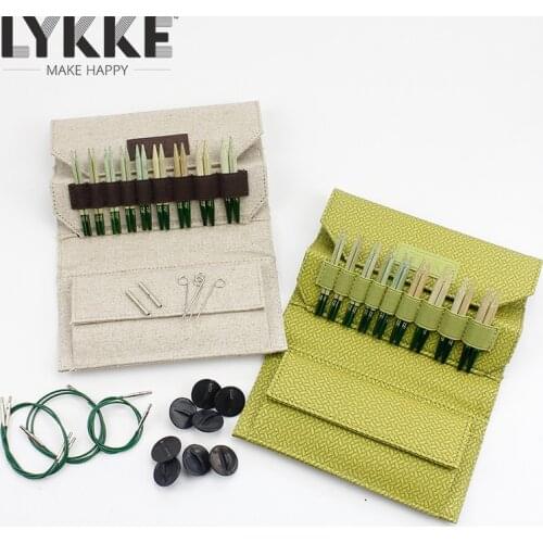 LYKKE 3.5" Interchangeable Circular Knitting Needle Set