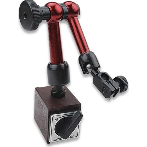 Dial Indicator Strong Suction Lever Magnetic Table Holder High Stability Universal Meter Fine-tuning Extension Rod LK