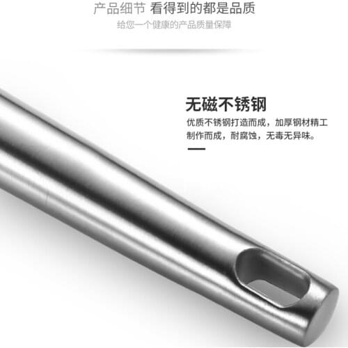 Stainless Steel Long Handle Ladle Serving Spoon Scoop Creative Kitchen Dining Tool Tableware