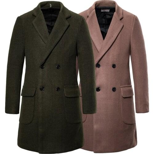 Мужские двубортные пальто SZOLWY China At AliExpress