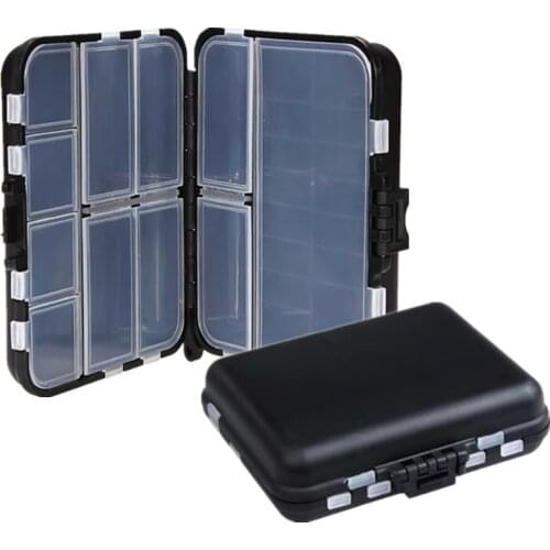 Fishing Tools Box Fish Tackle Box Plastic Cases 26 Compartments Portable Tools Box for Fishing Lures Hooks Fishing Accessories