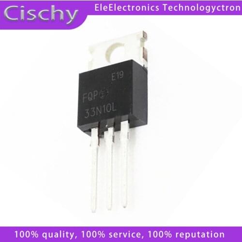10pcs/lot FQP33N10 TO-220 33N10 In Stock