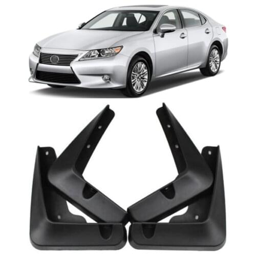 4pcs/set Mud Flaps Fit For 2013-2018 Lexus ES200 ES250 ES350 ES300H Mudflaps Splash Guards Front Rear Mud Flap Mudguards