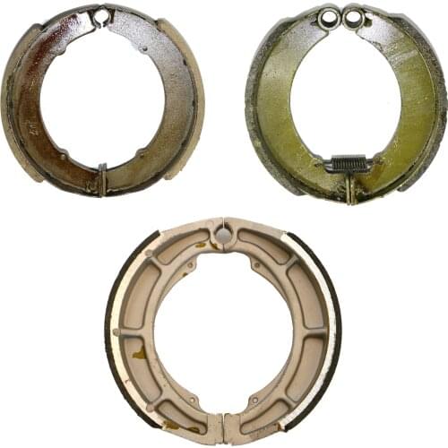 Motorcycle Brake Shoe Drum 180 / 200 mm Half Round Hole 25 28 30 32 35 36 40 Outer diameter 170 175 185 190 195 mm