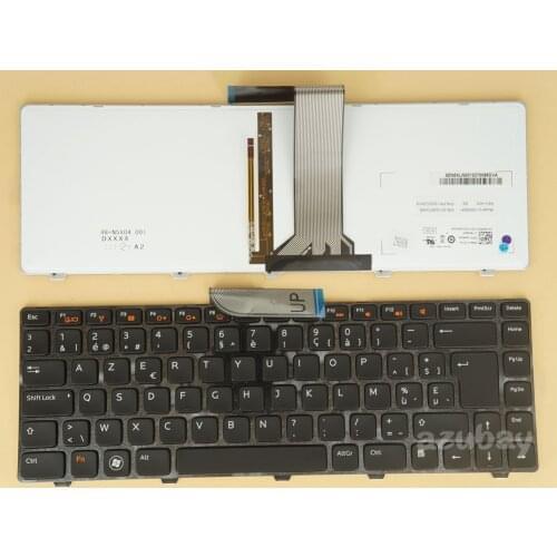Belgian BE Keyboard for Dell Inspiron 13z N311z 14z N411z M411R M421R M521R 5425, 14R 5420 7420, 15R 5520 7520 5525, Backlit