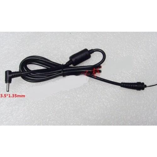 Free ship. 5pcs.1.2m DC 3.5*1.35mm Power Supply Plug Connector With Cord / Cable. 3.5*1.35mm cord