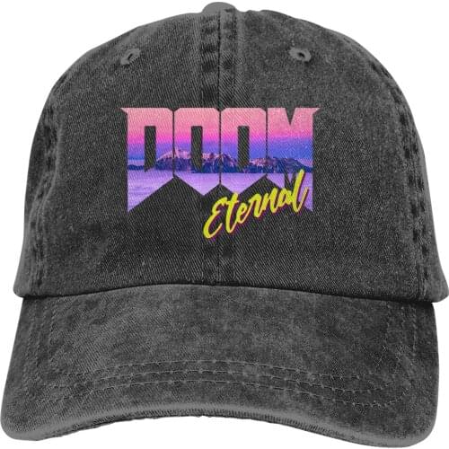 Eternal RetroWave Baseball Cap Men Caps colors Women Summer Snapback doom eternal Caps