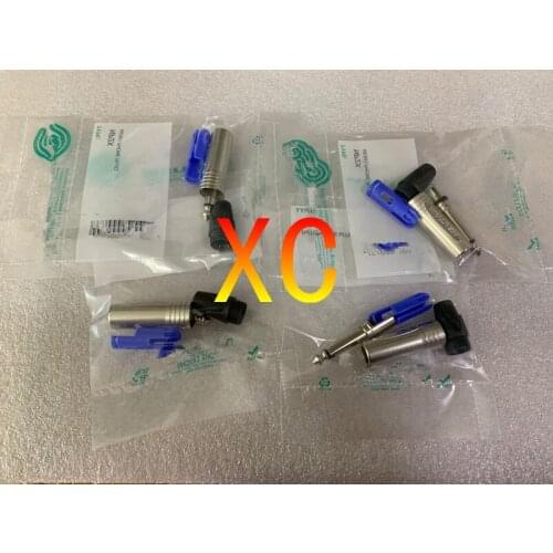 For Neutrik NP2X 24K plated rhodium 2 Pole 6.35 mm 6.5mm Stereo Jack Plug for DIY Cable