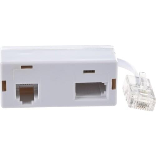 Brand New RJ45 Plug to BT RJ11 Secondary Splitter Telephone Adapter