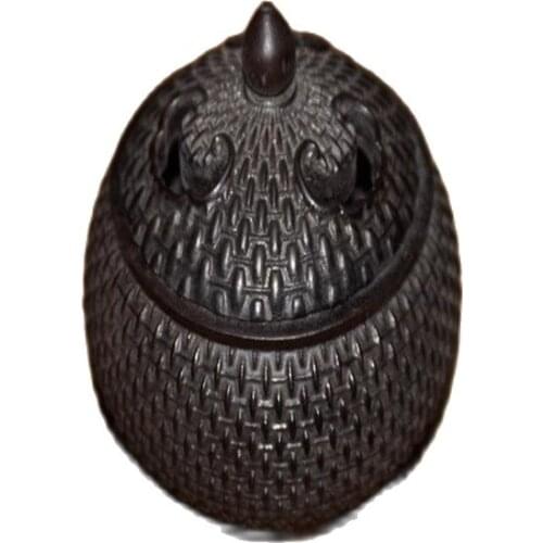 Collection of antique pure hand-made rosewood carving incense stove