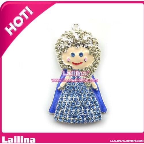 Chunky Elsa Neckale pendants / Hot sell pricness charm