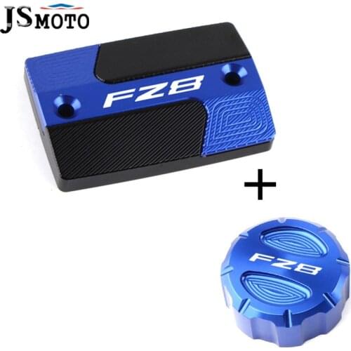 Motorcycles CNC Aluminum Front & Rear Brake Clutch Oil Fluid Reservoir Cover Ca For YAMAHA FZ8 fz8 FAZER 2010-2020